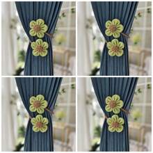 4pcs/2pcs/1pc Rope Curtain Binding - Modern Simple Design, Multifunctional, No-Punch Buckle, Perfect For Living Room Home Decor & Gift Giving - one-size - View 20