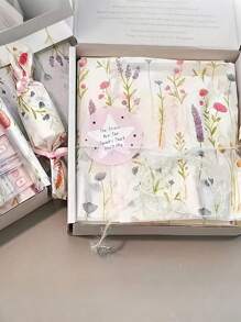 20pcs/10pcs Assorted Color Lavender Floral Wrapping Paper, Floral Packing Paper - For Gift Wrapping, Bouquet Packaging And DIY Projects, Suitable For Birthday, Party And Wedding Decoration, Spring, Bouquet Packaging, Arts And Crafts, DIY, Packaging Bags, And Versatile Decorative Paper For Gift Bag Fillings And Wedding Decoration. - Multicolor - View 1