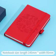 Carnet de notes portable de style rétro format A6, mini bloc-notes minimaliste de poche, pages intérieures à grille blanche, petit journal intime, cahier de croquis, cadeau de récompense pour étudiant, 8 options de couleurs, fournitures scolaires, rentrée des classes