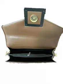 Bolso Cuadrado A Cuadros Mini Con Diseño De Doble Capa, Regalo Para Mujer Con Correa Cruzada Y Asa De Mano, Fabricado Con Piel Sintética, Elegante Y Versátil Para Su Uso Diario.