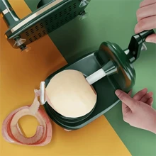 SOKANY 1 pièce d'éplucheur multifonctionnel manuel de fruits, éplucheur à main de légumes et de pommes, en plastique ABS, sans besoin de charge, accessoire de cuisine essentiel pour la maison | Éplucheur de fruits/décoration fonctionnelle | Fonctionnement manuel, Éplucheur de cuisine