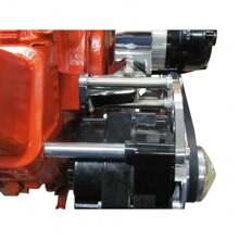 Small Block Chevy Alternator Bracket Electric Water Water Pump SBC 350 EWP LWP