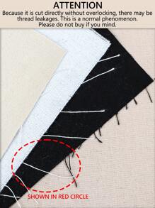 2 peças de tecido bordado à mão bege/cáqui/preto, tecido bordado uniformemente costurado com maciez média e superfície limpa, ideal para artesanato faça você mesmo