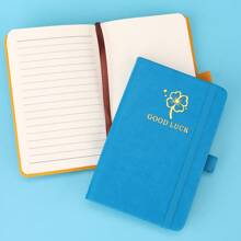 Carnet de notes portable de style rétro format A6, mini bloc-notes minimaliste de poche, pages intérieures à grille blanche, petit journal intime, cahier de croquis, cadeau de récompense pour étudiant, 8 options de couleurs, fournitures scolaires, rentrée des classes