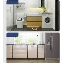1PC/2pcs All Copper Washing Machine Faucet, Household Extended Extra Thick Quick Opening Faucet