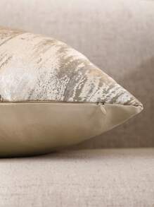Miater 2入組金屬提花幾何圖案枕套 - 金色 - 查看 6