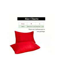 2pcs Solid Color Minimalist Pillowcase With Lace Zipper (Excluding Pillow Core)