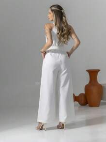 Tailored Overalls M3094 - White - View 2
