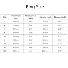 Nhẫn đá mắt mèo tự nhiên 6mm phong thủy dành cho nữ, nhẫn đá quý tối giản chữa lành cho phái đẹp, trang sức đá quý trơn mịn, không gây dị ứng, nhẫn đính hôn/hứa hẹn, size 6-10. - đá tự nhiên - Xem 5