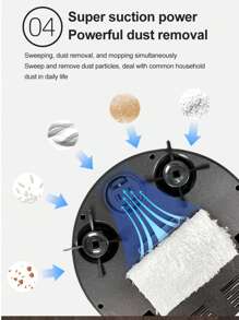 1pc Handheld Vacuum Cleaner, Cordless Vacuum Cleaner For Mattress, Sofa, Pet Hair And Carpet, Powerful Suction And Low Noise, Washable Filter, Effective Cleaning