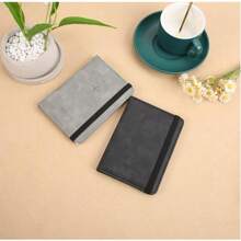 New Soft Texture Anti-Wrinkle Tie Belt PU Leather RFID Passport Cover Travel Wallet Document Holder For Women For Men Wallet Mini Wallet Purse Wallet Card Wallet