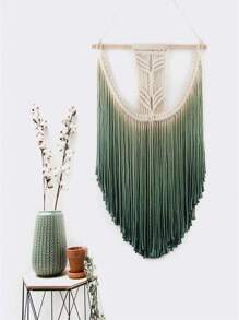 2 mm*100 m Corde de macramé, fil naturel épais, corde tressée synthétique filée au cœur, corde de macramé à 4 torons pour suspensions murales, accroches, DIY, décorations de la maison, emballages cadeaux