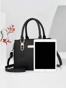 女士时尚百搭休闲简约单肩包和手提包