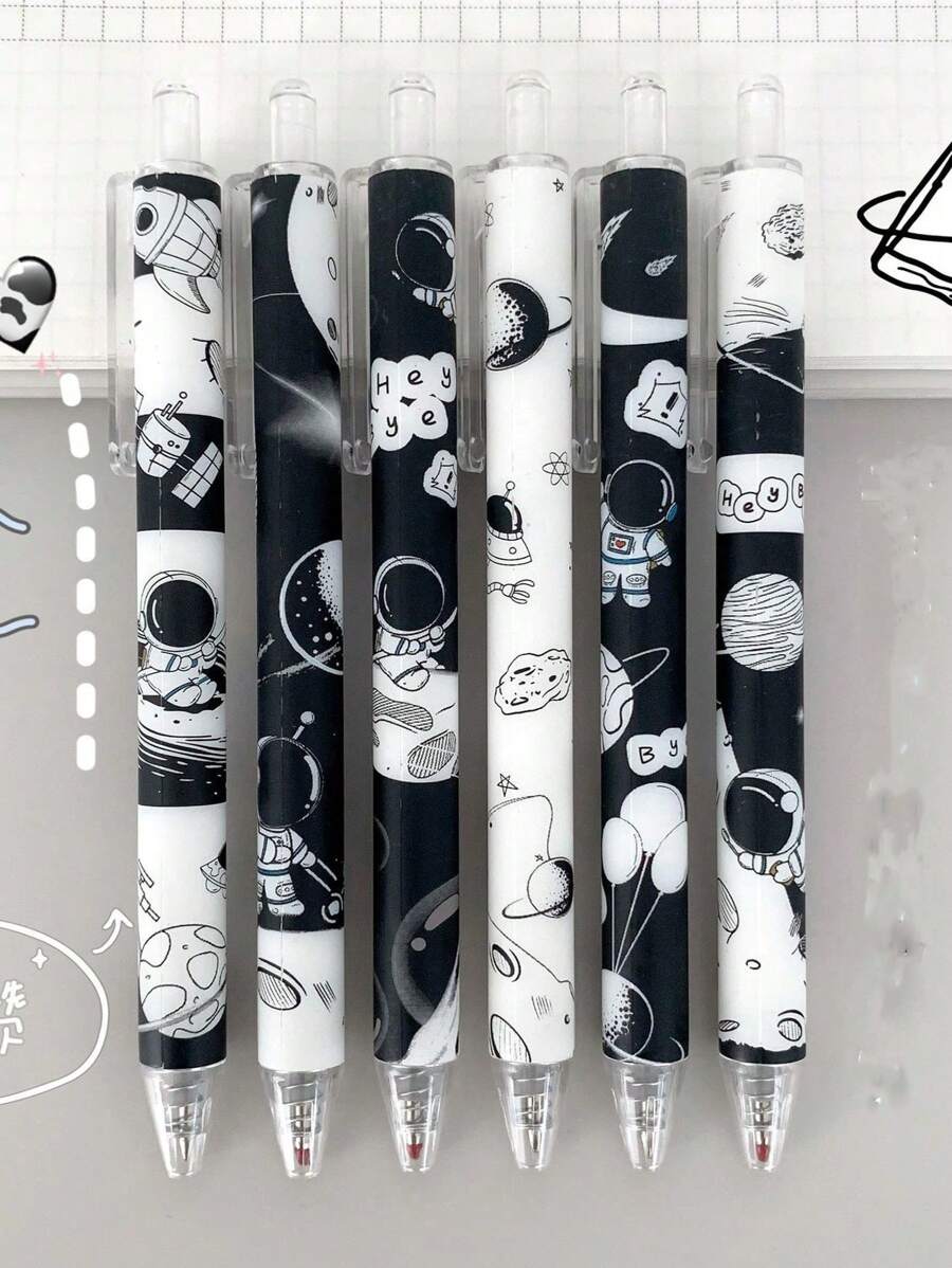 Mini Stylos à Bille Multicolores 4 Couleurs Pour Halloween, Dessin