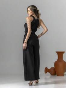 Tailored Overalls M3094 - Black - View 4