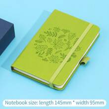 Carnet de notes portable de style rétro format A6, mini bloc-notes minimaliste de poche, pages intérieures à grille blanche, petit journal intime, cahier de croquis, cadeau de récompense pour étudiant, 8 options de couleurs, fournitures scolaires, rentrée des classes