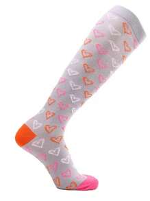 3 Pairs Women Sports Compression Socks, Medical Grade 20-30 MmHg Compression, Suitable For Running, Travel, Nurse, Best Compression Socks