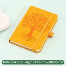 Carnet de notes portable de style rétro format A6, mini bloc-notes minimaliste de poche, pages intérieures à grille blanche, petit journal intime, cahier de croquis, cadeau de récompense pour étudiant, 8 options de couleurs, fournitures scolaires, rentrée des classes