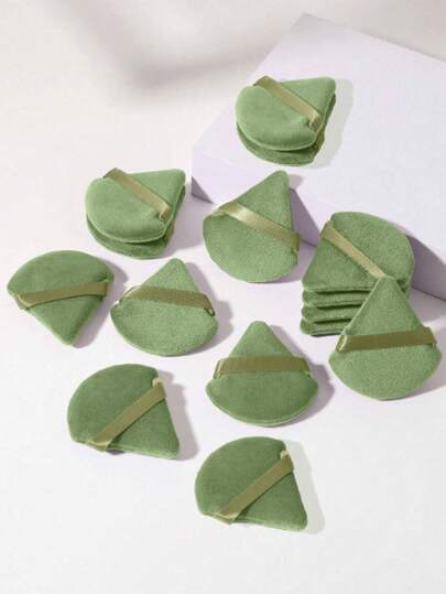 24/15/8/3pcs Makeup Sponge, Triangle Sponge Puff, Air Cushion Puff, Loose Powder Puff, Beauty Sponge, Loose Powder Puff, Powder Compact Puff, Setting Powder Puff, Makeup Sponge, Foundation Mixing Beauty Sponge, Makeup Sponge, Beauty Sponge, Mini Makeup Sponge, Multi-Function Makeup Tools, Puff, Face Makeup Tools, Makeup Tool Set, Suitable For Creams, Foundation, For All Skin Types