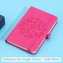 Carnet de notes portable de style rétro format A6, mini bloc-notes minimaliste de poche, pages intérieures à grille blanche, petit journal intime, cahier de croquis, cadeau de récompense pour étudiant, 8 options de couleurs, fournitures scolaires, rentrée des classes