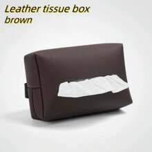 Scatola porta fazzoletti da montare sull'auto, porta-bracciolo, borsa con cordoncino, parasole montato sul sedile posteriore dell'auto, borsa porta fazzoletti per accessori interni dell'auto, organizer per il trasporto