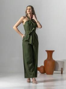 Tailored Overalls M3094 - Army Green - View 3