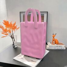1pc,Handbag Flower Pot Decoration Ornament, Creative Pots, Super Beautiful Flower Pot, Indoor Outdoor Home Decor Garden Patio Unique Home/Kitchen/Office/Dressing Tables Cute Vases Gift
