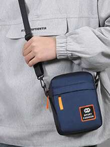 New Men's Fashion Shoulder Crossbody Bag For Men The Same All-In-One Commuter Leisure Bag - Multicolor - View 7