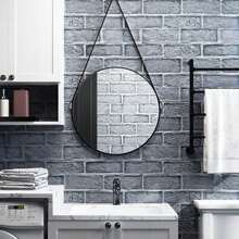 1 件复古 3D 砖墙贴纸自粘墙纸，防水防潮，工业风格背景礼物生日毕业房间装饰家居装饰墙壁装饰浴室装饰卧室装饰房间装饰用品客厅装饰房屋装饰家居装饰客厅墙壁艺术墙纸贴纸墙贴 - 彩色 - 查看 7