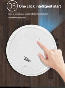 1pc Handheld Vacuum Cleaner, Cordless Vacuum Cleaner For Mattress, Sofa, Pet Hair And Carpet, Powerful Suction And Low Noise, Washable Filter, Effective Cleaning