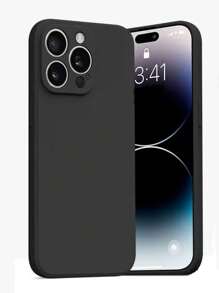 Minimalist Full Coverage Protective Lens Phone Case, Compatible With IPhone 11/11 Pro/11 Pro Max/X/XR/X MAX/XS/12/12 Pro/12 Pro Max/13/13 Pro/13 Pro Max/14/14 Pro/14 Pro Max/14 Plus/15/15 Pro/15 Plus/15 Pro Max/16/16e/16 Plus/16 Pro Max/16 Pro/12 Mini/13 Mini, Anti-Fall, Anti-Slip, Comfortable Soft Shell Phone Protective Cover Waterproof Shockproof Scratch Resistant