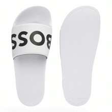 Hugo Boss Sandalia BOSS Sean Slid White Blanco/Negro Para Hombre - Blanco - Ver 2