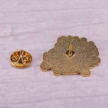 Dish Dog Brooch Cute Vegetable  Badge Accessories - Gold - View 2