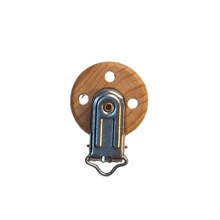 5/10pcs Beechwood Clasps DIY Beading Accessories - Non-porous Beech Wood Clip - View 3