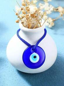 10/5/1 Stück Blau-Auge Muranoglas Anhänger, handgemachter blau-äugiger Talisman, türkischer Blaues-Auge Anhänger, blaues Glaswandbehang, Talisman für Zuhause, Tasche und Auto Dekoration Heim Dekoration, Zimmerdekoration, Wanddekoration, Hochzeitsdekoration, perfektes Geschenk für Schulzeit, Muttertag, Abschluss, Geburtstag, Hochzeit. Schuldekoration Schulüberraschung Studentenwohnheim Dekoration Schulanfang