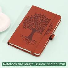 Carnet de notes portable de style rétro format A6, mini bloc-notes minimaliste de poche, pages intérieures à grille blanche, petit journal intime, cahier de croquis, cadeau de récompense pour étudiant, 8 options de couleurs, fournitures scolaires, rentrée des classes