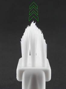 Cepillo de esquina para el hogar, cepillo para limpiar espacios estrechos en el baño, herramienta para limpiar puntos ciegos en la cocina, cepillo de cerdas duras, cepillo en forma de V para espacios estrechos, cepillo de cerdas duras para ranuras delgadas, cepillo para ranuras y esquinas, cepillo para rieles de ventanas