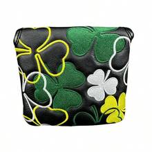 غطاء البوتر الحظ لرأس النادي المندبل المضرب مقاوم للماء من جلد البي يو عالي الجودة، غطاء صغير للرأس المندبل للنادي الغولف - متعدد الألوان - مشاهدة 4