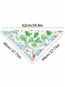 1pc Pet Triangle Bib, Drool Bib, Accessories For Cats And Dogs