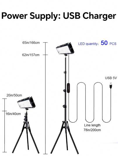 Bright LED Vloer Lamp Adjustable Temperature Dimmable Brightness Moderne Lamps, USB Lights Auto Timer Height Tripod St Work Verlichting Reading, Office, Living Room Bedroom view 11