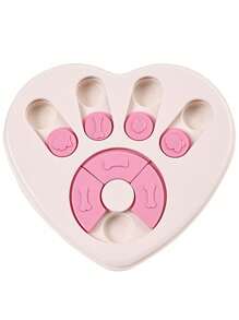 1pc Dog Puzzle Toys Slow Feeder, Interactive IQ-Enhancing Food Dispenser, Non-Slip Slow Eating Bowl, Cat And Dog Food Game, Durable And Easy To Clean, Anti-Choking Function, Slow Feed Treat Dispenser, Suitable For Small To Large Dog Breeds For Intelligence Training.