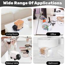 1 pieza Caja de almacenamiento con forma de elefante/oveja linda, organizador de cosméticos impermeable, decoración del hogar a la moda, caja de almacenamiento decorativa simple y práctica, regalo ideal para mujer en inauguración de casa o cumpleaños, apto para habitación, dormitorio, baño, Pascua, boda