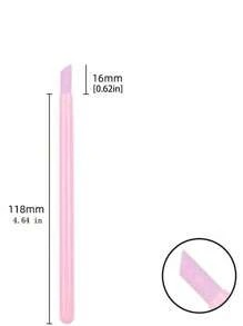 [5pcs/1set] Quartz & Ceramic Nail Polishing & Carving Pen Kit, 45 Degree Cuticle & Skin Remover, Nail Polish, Nail File, Smooth Rock Stone, Natural Nail Gel