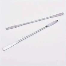 1/2支装不锈钢双头搅拌棒，适用于粉底粉混合，可用于化妆、家居装饰、梳妆台、旅行、卧室等场合，是化妆配件的理想之选。这款产品价格实惠，适合作为圣诞礼物、礼品、女士礼物、圣诞礼物、赠品，也是旅行必备佳品。 - 銀色 - 查看 7