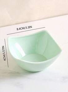 2 件小甜点碗、可堆叠蘸酱碗、迷你蘸酱碟、酱汁碟、酱油调味盘、牢不可破的蘸酱碟，用于番茄酱、烧烤、寿司、派对、厨房、厨房、学校用品