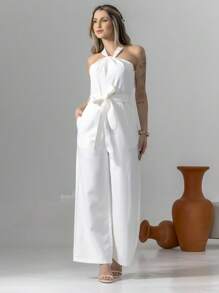 Tailored Overalls M3094 - White - View 1