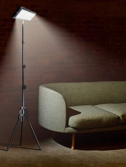 Bright LED Vloer Lamp Adjustable Temperature Dimmable Brightness Moderne Lamps, USB Lights Auto Timer Height Tripod St Work Verlichting Reading, Office, Living Room Bedroom view 9