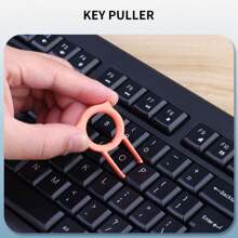 1 pezzo Kit di pulizia multifunzione 10 in 1 per tastiera, AirPodsPro/4/3/2, laptop, fotocamera, con spazzola morbida e estrattore di tasti, strumento compatto e portatile per la pulizia della polvere