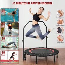 Profesional Fitness de 40 Pulgadas 102CM con Mango Ajustable para Uso en Exteriores e Interiores, Capacidad de Peso: 300 kg - Negro - Ver 5