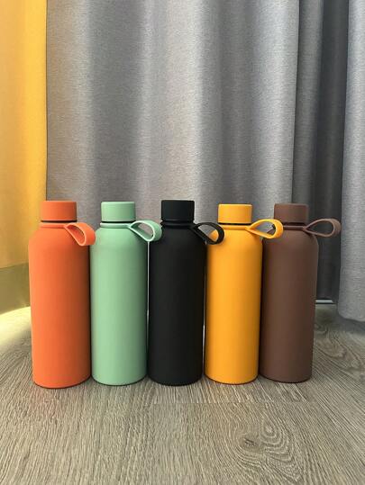 Fashionabla amerikansk dubbellagers isolerad flaska i rostfritt stål med handtag, liten flaska för friluftsliv, anpassningsbar, 1 st 1 st, Återanvändbar, Rostfritt Utsökt, Högkvalitativ, Modern, Kontrakterad, Färgglad anpassad, Personlig, Unika idealiska gåvor för honom Henne,Pojkvän,Flickvän,Pappa,Mamma,Familj,Vänner,Son,Dotter På Årsdagar,För Alla hjärtans dag,För Mors Dag,För födelsedagar,För barns dag,För fars dag,För examen,För bröllop,För inflyttningsvardagsrum,Sovrum,Skola,Office,Sovrum,Vattenrum,Sovrum,Vattenrum,Office